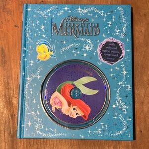 Disney The Little Mermaid cd & book